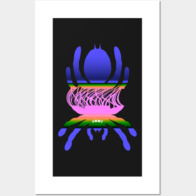 Tarantula Silhouette V140 (Horizontal) Wall Art by IgorAndMore